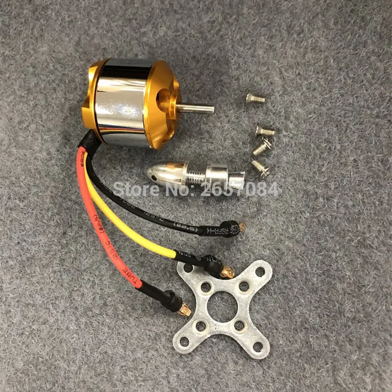 1Pcs A2212 Brushless Motor 930Kv 1000Kv 1400Kv 2200Kv 2450Kv 2700Kv For Rc Aircraft Plane Multi-Copter Brushless Outrunner Motor 1