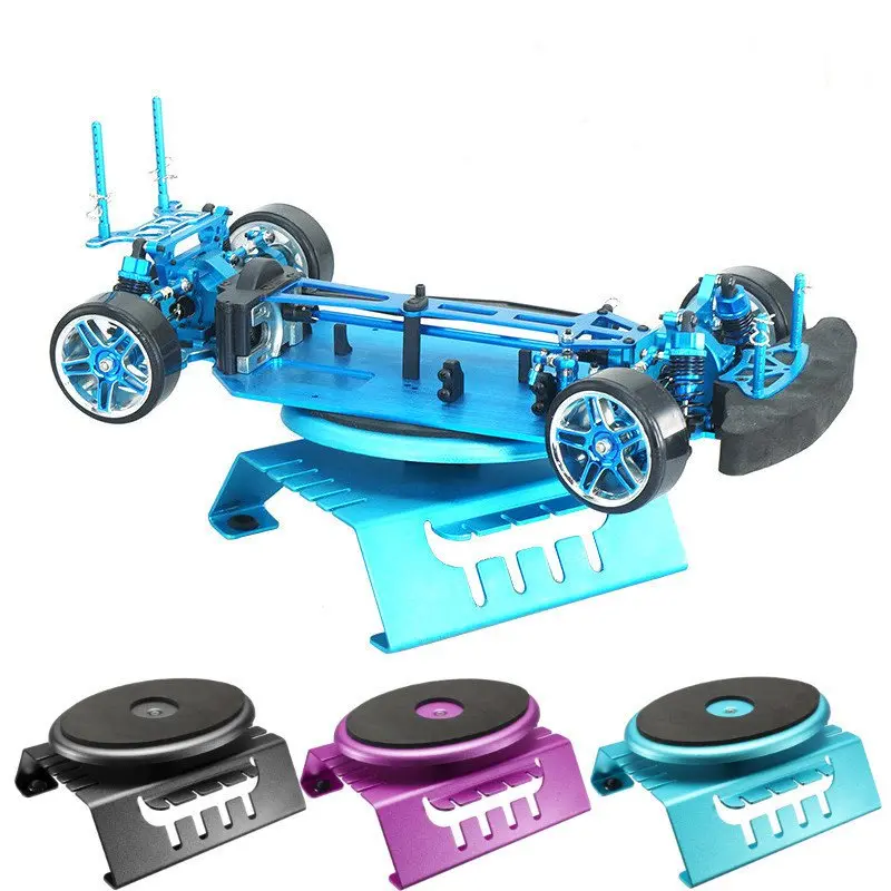 1Pcs Aluminum Works Stand Model For Hsp 70116 Rc 1/8 1/10 Bigfoot Truck Buggy On-Road Car Parts 1