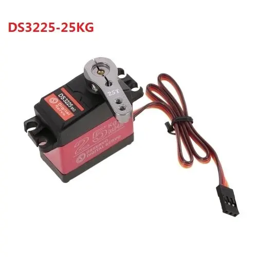1Pcs Ds3225 Update Servo 25 Kg High Torque Waterproof Digital Servo For Rc Traxxas Hsp Baja Car Boat Helicopter Airplane Part 1