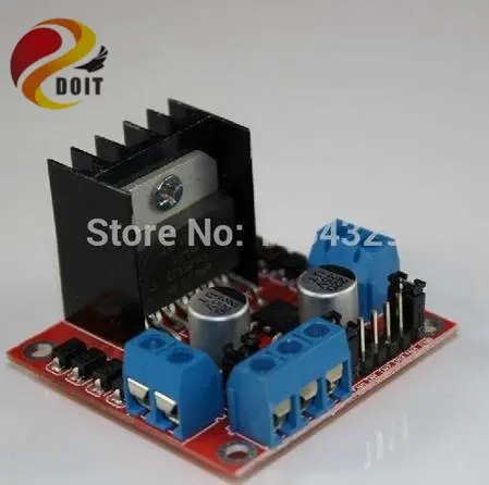 1Pcs Dual H Bridge Dc Stepper Motor Drive Controller Board Module L298n Diy Rc Toy Car Tank Chassis Remote Control Development 1
