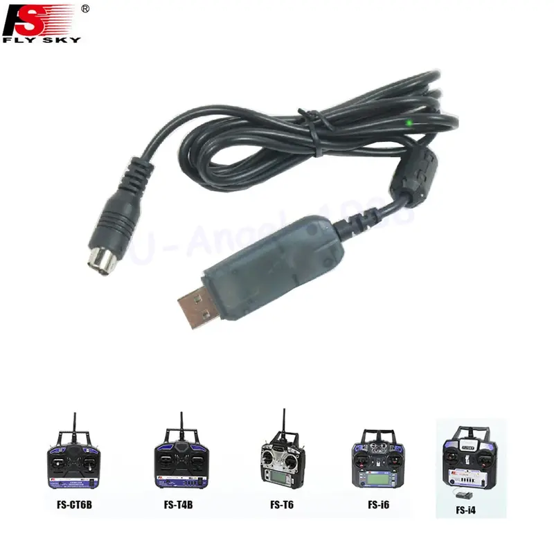 1Pcs Firmware Upgrade Download Data Cable For Flysky Fly Sky Fs I6 Fs-I6 Rc Transmitter Dropship 2