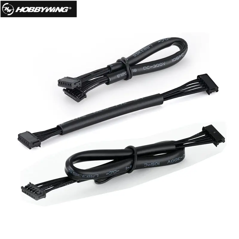 1Pcs Hobbywing 80Mm 120Mm 200Mm 300Mm 400Mm Sensor Harness Cable Hall Sensor Cable For Xerun Series Sensored Bl Motor Adapte 1