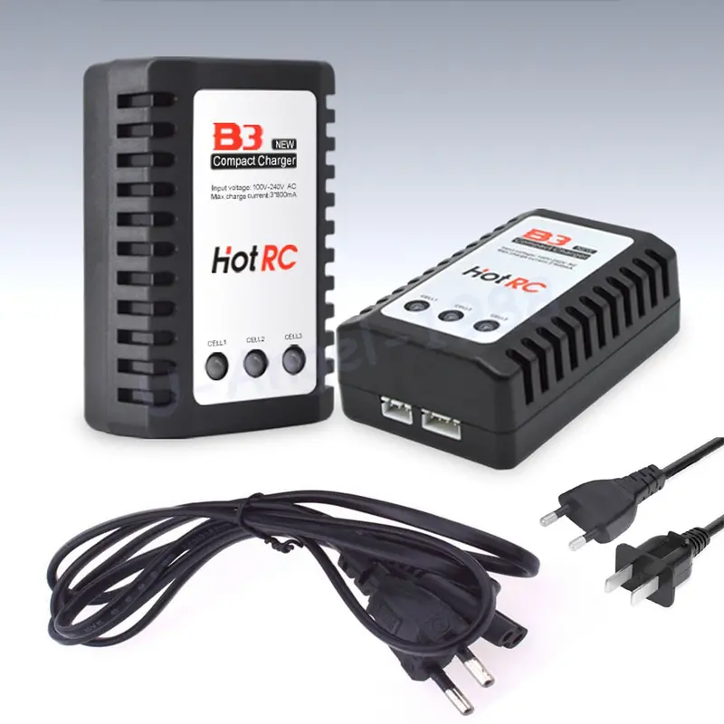 1Pcs Imax B3 7.4V 11.1V Li-Polymer Lipo Battery Charger 2S 3S Cells For Rc Lipo Aeg Airsoft For Rc Hobby Dropship 1