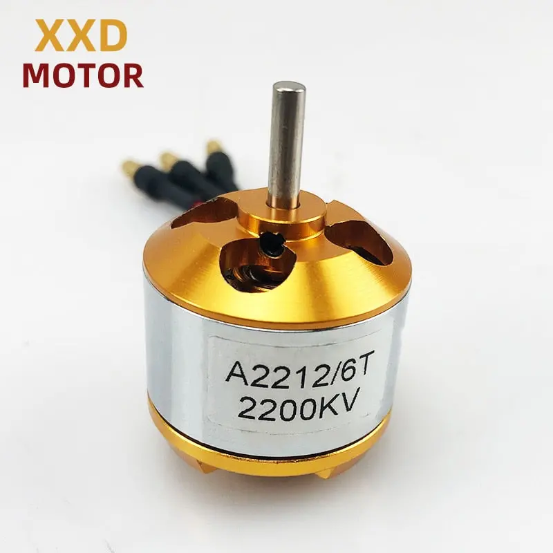 1Pcs New Xxd A2212 930Kv/1000Kv/1400Kv/2200Kv/2700Kv Brushless Motor For Quad Rotor Multicopter And Rc Aircraft 1