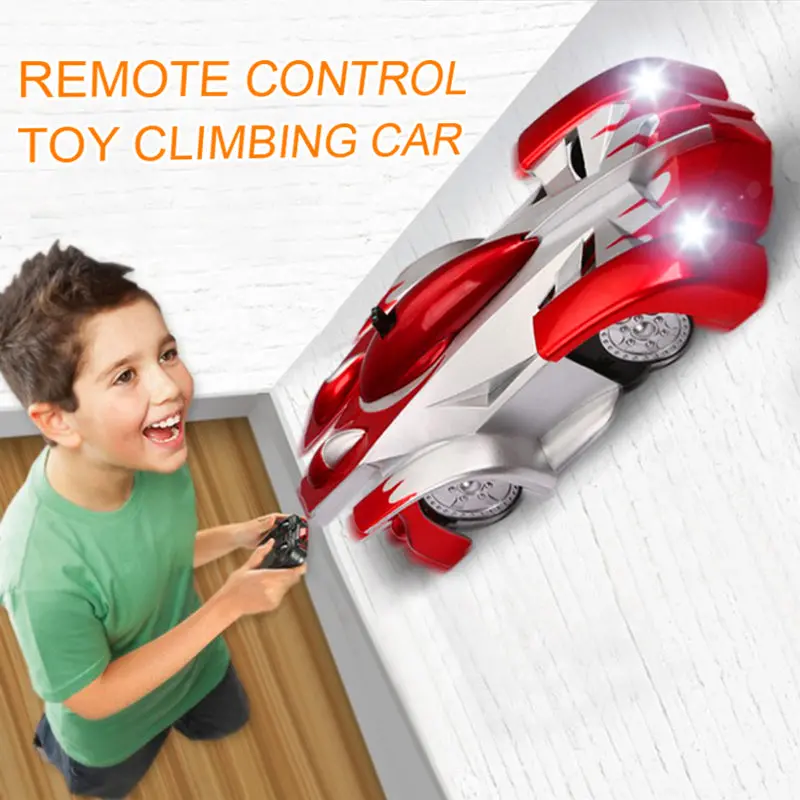 1Pcs Rc Car Remote Control Climbing Rc Car With Led Lights 360 Degree Rotating Stunt Toys Machine Wall Rc Car Boy Christmas Gift 1
