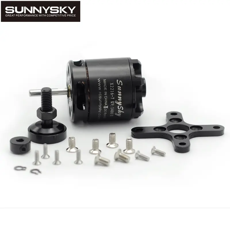 1Pcs Sunnysky X2216 2216 880Kv 1100Kv 1250Kv 1400Kv 1800Kv 2400Kv Ii Outrunner Brushless Motor For Rc Models 3D Airplane 1