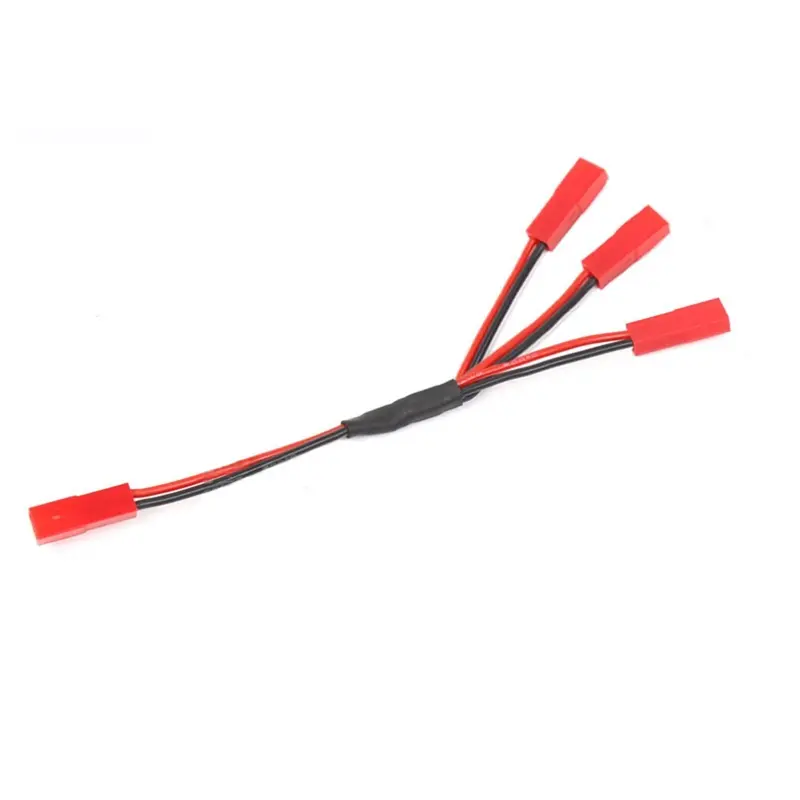 1Pcs Trx4 Esc Battery Jst Female Connector Y Cable For 1/10 Rc Crawler Car Traxxas Trx-4 82046-4 1