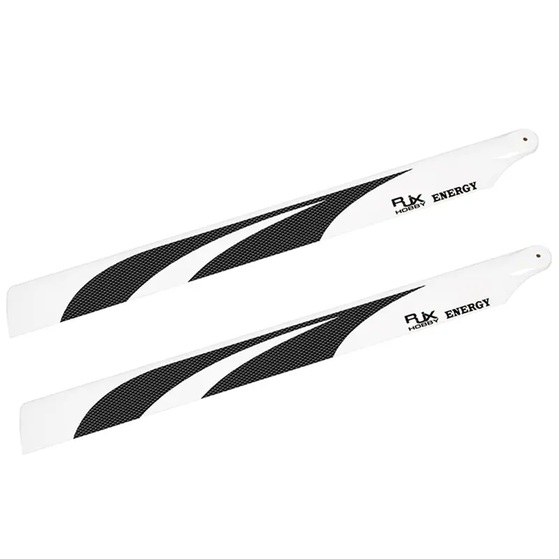 1Piar Rjx B Grade 325 / 360 / 430 / 520 / 550 / 600 / 690Mm Carbon Fiber Main Blade For Rc Helicopter 1