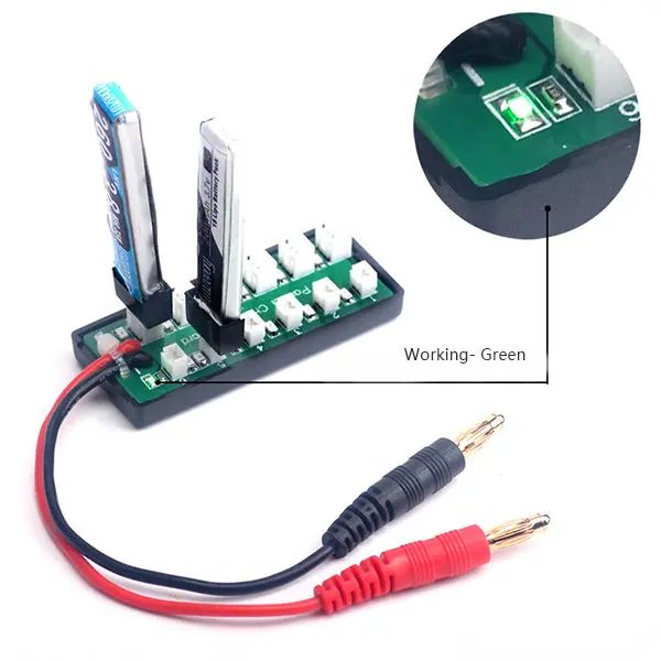 1S 3.7V Lipo Battery Balanced Charging Adapter Board For Imax B6 Charger 1
