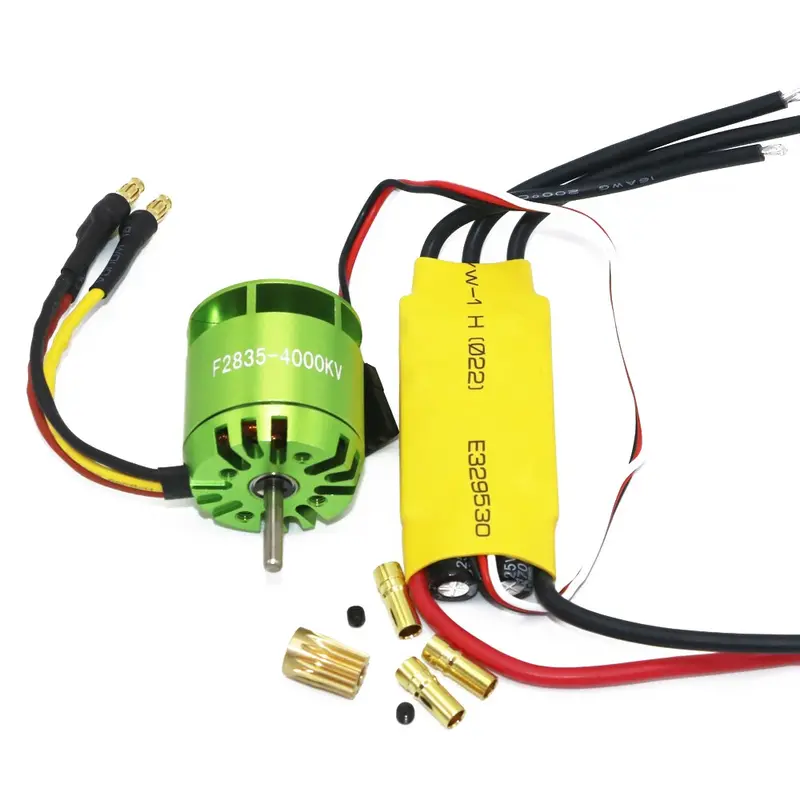 1Set 4000Kv Brushless Motor+Xxd 30A Esc For Rc Quadcopter Multicopter Trex T-Rex 450 Rc Helicopter 1
