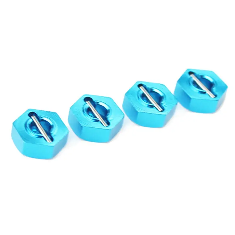 1Set/4Pcs Metal Hexagon Set For Wltoys 12428 12423 1/12 Speed Rc Car Feiyue Fy-01/02/03/04/05 Upgrade Parts 1