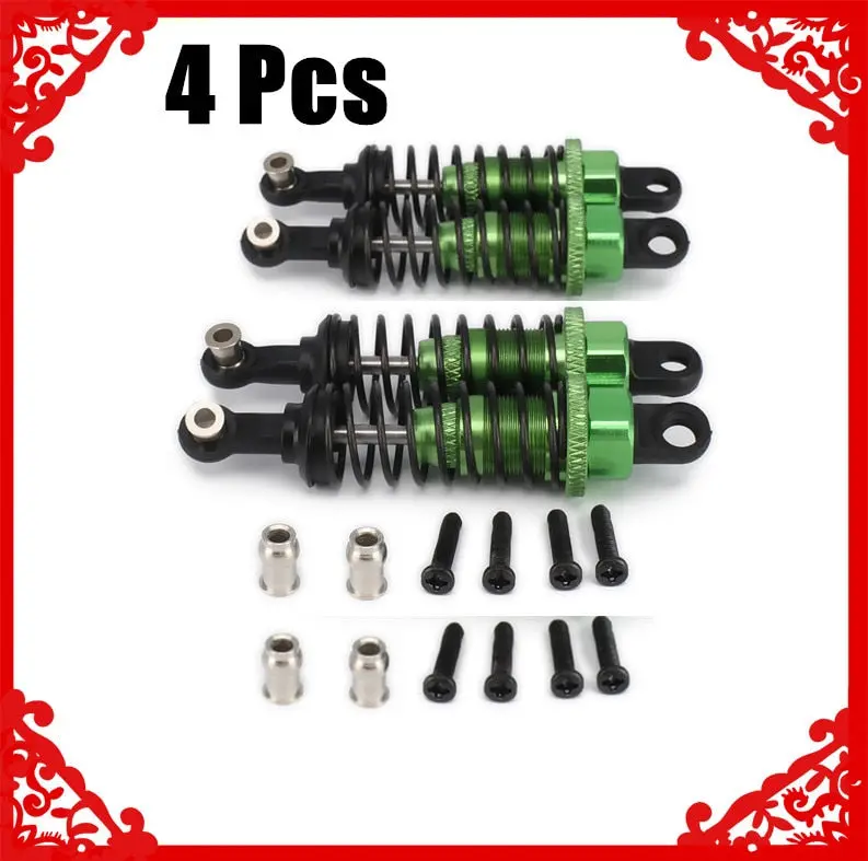 2/4/6/10 Pcs Oil Adjustable 65Mm Shock Absorber Damper For Rc Car 1/18 Wltoys A959 A969 A979 K929 Hpi Hsp Traxxas Losi Tamiya 1