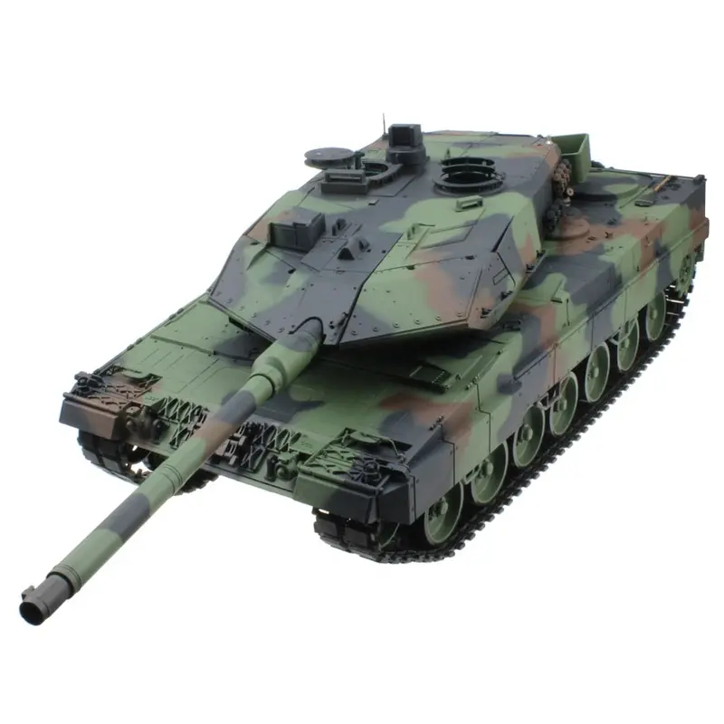 2.4G 1/16 15 Channel German Leopard 2 A6 Radio Control Battle Tank Rc Army Tank Model Kits Toy Gift 1