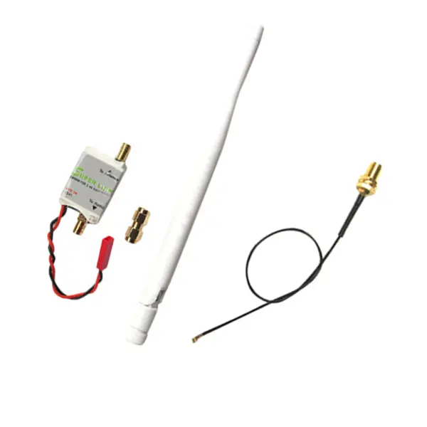 2.4G 2W Radio Signal Booster & Antenna & Feeder For Dji Phantom Multirotor Tx Extend Range 2