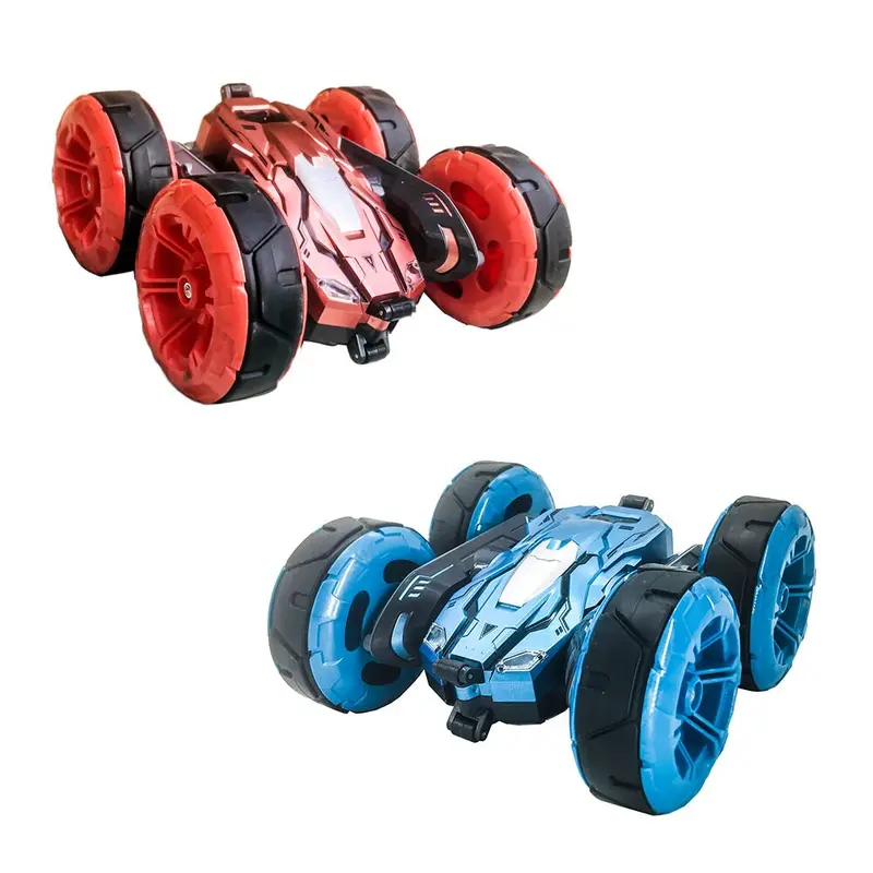 2.4G 4Wd Double-Sided Stunt Car 360 Rotating Children Drift Stunt Deformation Remote Control Rc Car Creative Funny Toys For Kid 2