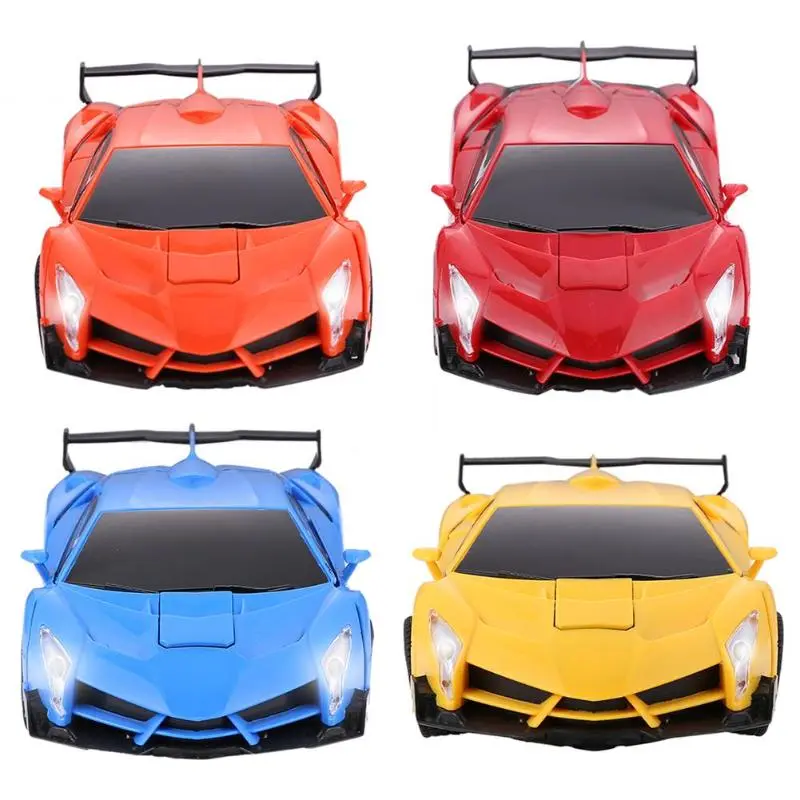 2.4G Rc Electric Remote Control Robot Car Plastics And Electronic Components Transformation Battery Kids Gifts Toy 1