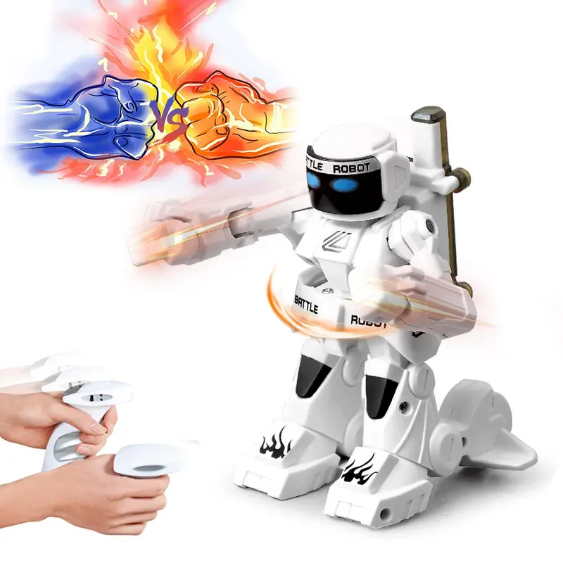 2.4G Somatosensory Remote Control Battle Robot Toy Two-Player Competitive Fight Children Robot Model Toy For Kids Christmas Gift 1