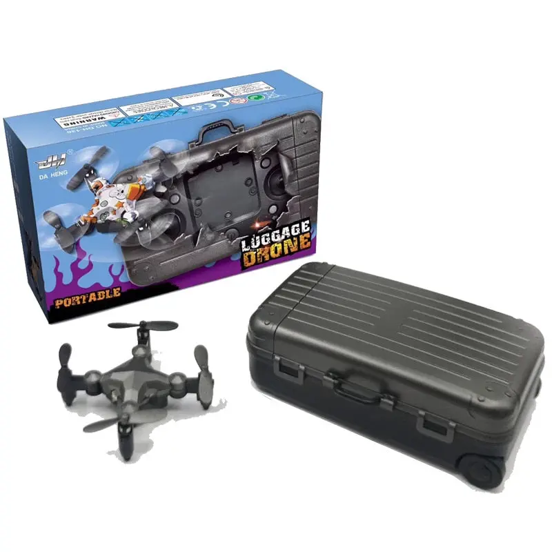 2.4G Wifi Dh-120 Luggage Drone Mini Folding Quadcopter Remote Control Altitude Hold Real-Time Transmission Fpv 4-Axis Rc Drone 1