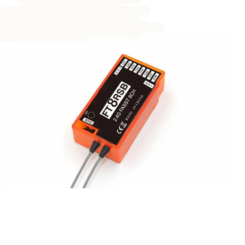 2.4Ghz 8Ch Ft8rsb Rc Receiver Fasst Compatible For Rc Drones 1
