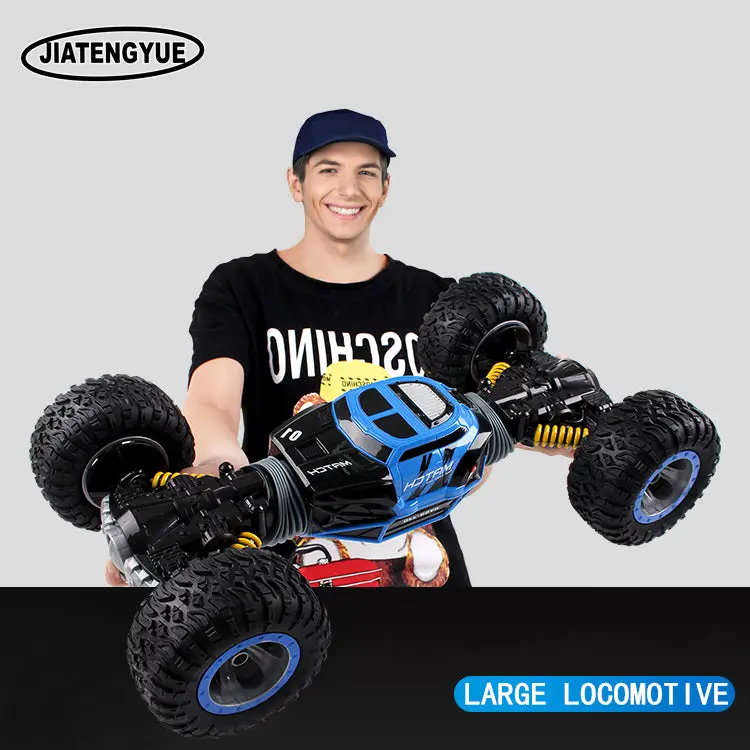 2.4Ghz Rc Cars Monster Truck 1:16 Bigfoot Double-Sided Driving Remote Control Deformation Vehicles Rc Vehicle Top Level Toys 1