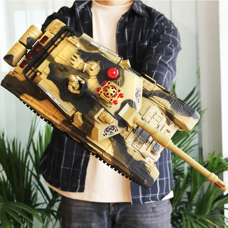2.4Ghz Super Remote Control Tank Can Be Used To Launch Off-Road Crawler Remote Control Car Boy Toy When Charging Battle 1