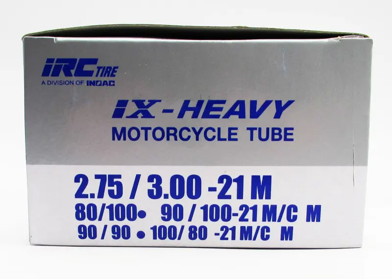 2.75/3.00-21  Heavy Duty Irc Tube 1