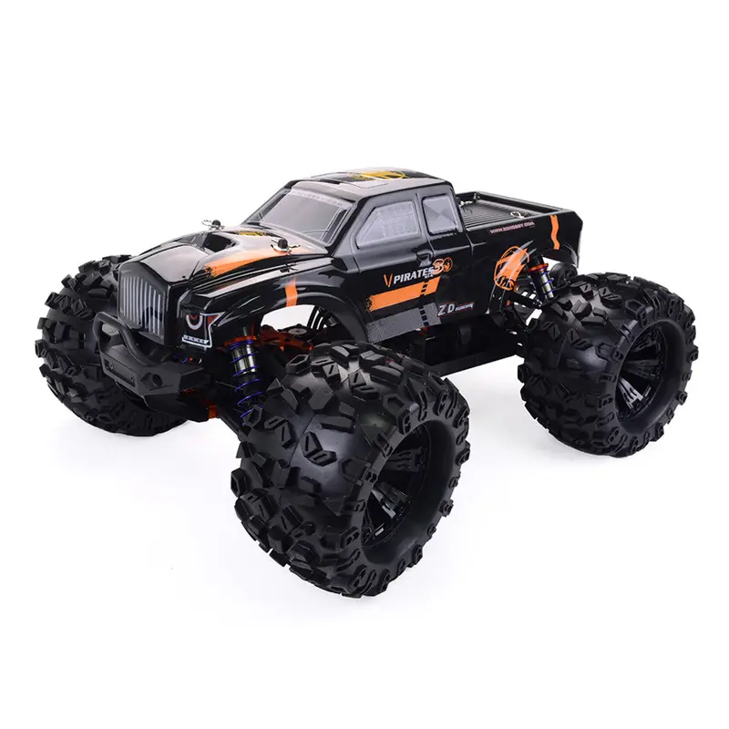 2 Battery Zd Racing Mt8 Pirates3 1/8 2.4G 4Wd 90Km/H Electric Brushless Rc Car Metal Chassis Rtr Model 1