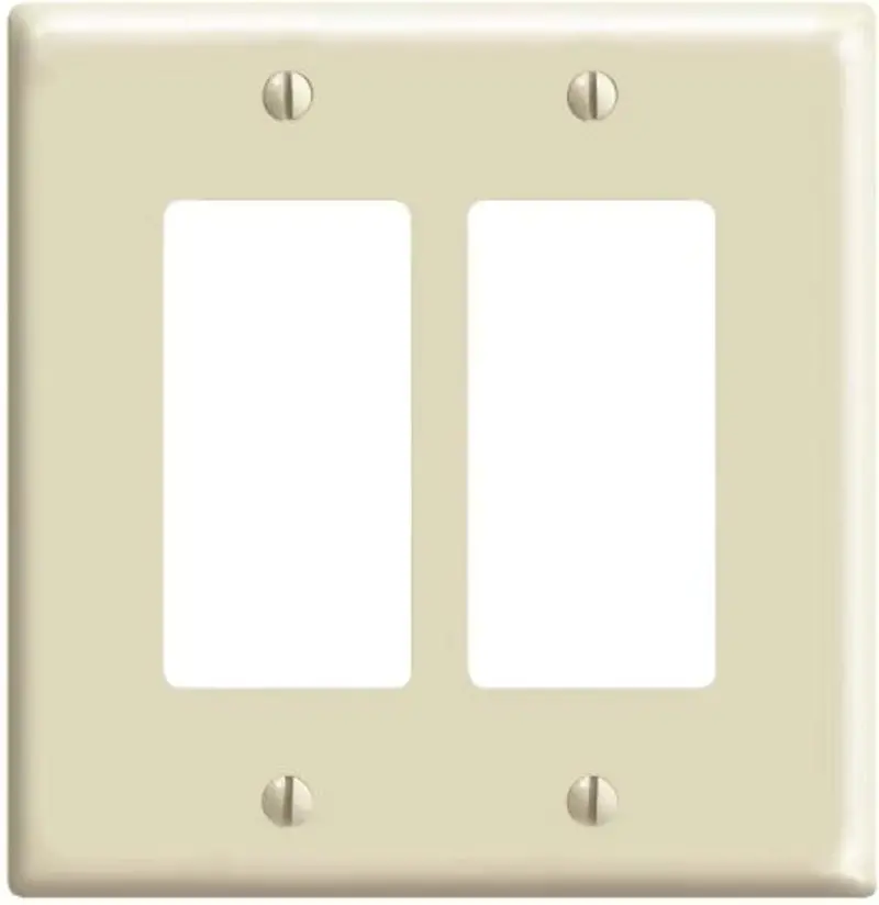 2 Gang Decora Switch Plate 1