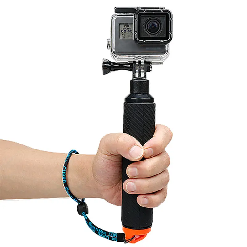 2-In-1 Waterproof Pistol Shutter Trigger Kit Floating Hand Grip For Gopro Xiaomi Yi 4K Sjcam Sj4000 Action Sport Camera 1