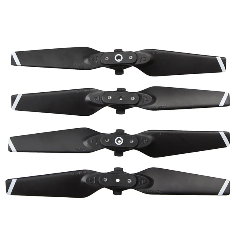 2 Pairs Abs+Pc Ccw Cw Propellers Blade Rc Quadcppter Spare Parts For Dji Spark 1