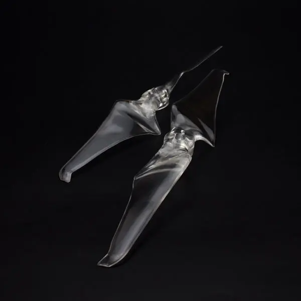2 Pairs Emax Avan Long Range 6 Inch 6038 6X3.8X2 Propeller Clear Color Cw Ccw For Rc Drone 1