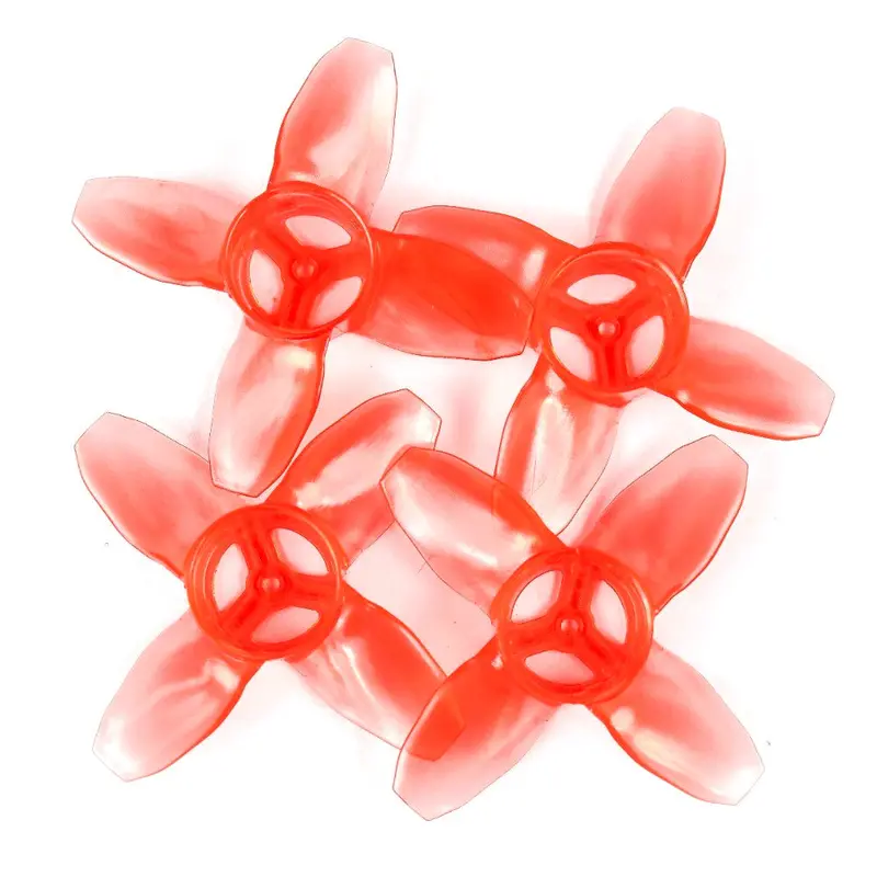2 Pairs Emax Tinyhawk Indoor Fpv Racing Drone Spare Part Avan Th Turtlemode Propeller 4-Blade 40Mm 1