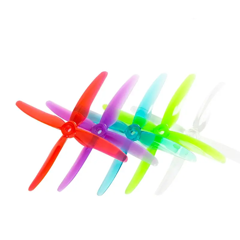 2 Pairs Gemfan 51455 Hurricane X 4-Blade Propeller 5Mm Mounting Hole For Rc Fpv Racing Drone 1