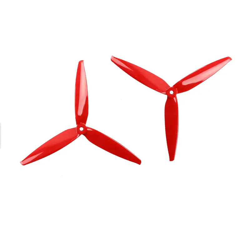 2 Pairs Gemfan Flash 7040 7 Inch Long Range 3-Blade Propeller Support Popo For Rc Drone Fpv Racing 1