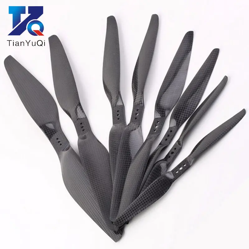 2 Pairs T-Motor Carbon Fiber Propeller 8055,9055,1055,1155,1255,1355,1455,1555,1655,1755, 3K For Tiger Motor Quadcopter 1