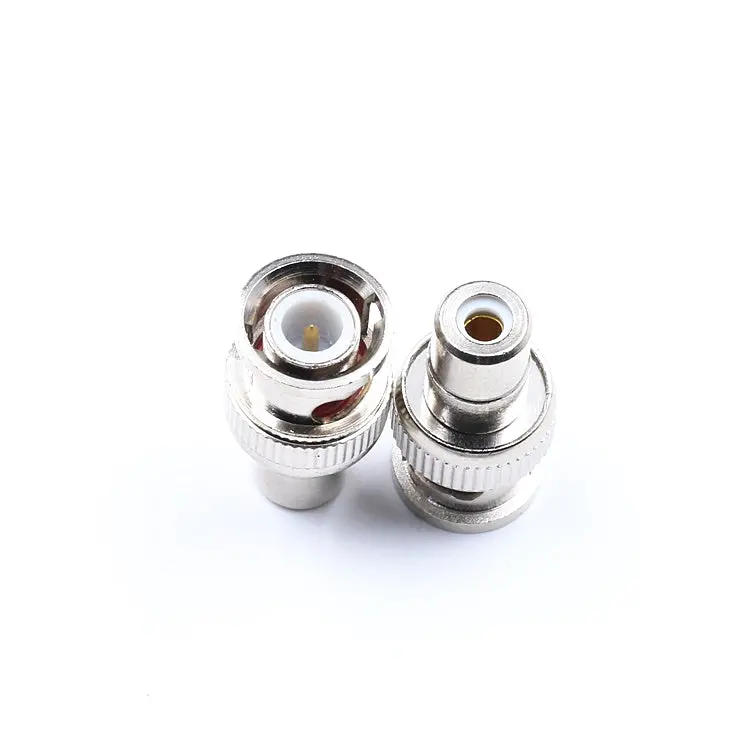 2 Pcs Bnc Male To Rca Female Av Extend Cable Connector Fpv Video Audio Adapter 1