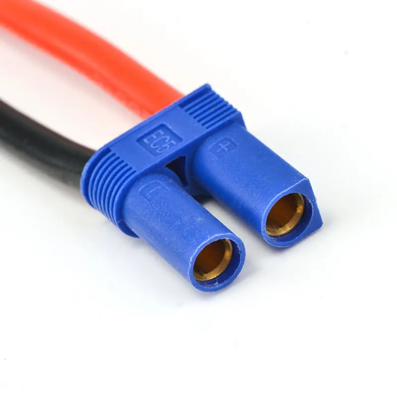 2 Pcs Or 3 Pcs Ec5 Female Plug Connector 10Cm Ec5 Battery Connector Plug With Awg Wire 2