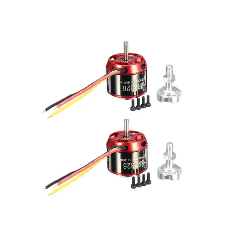 2 Pcs Racerstar Br2826 1290Kv 2-4S Brushless Motor For Rc Models 1