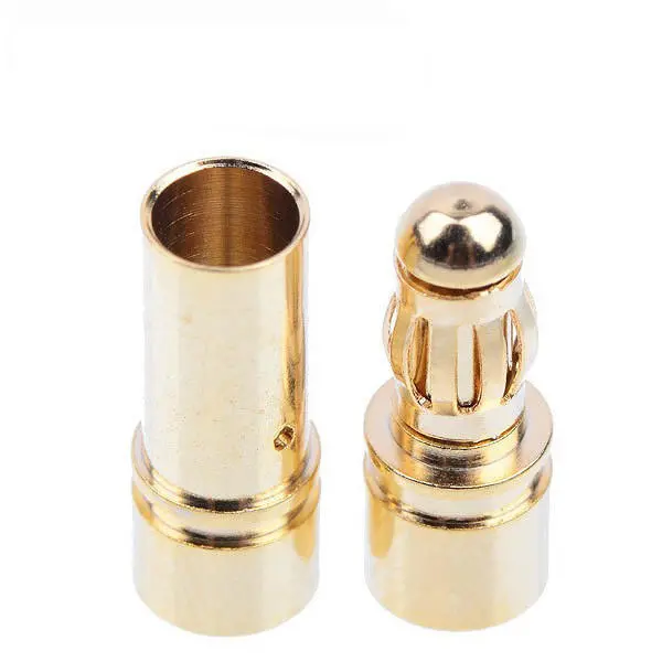 20 Pairs 3.5Mm Gold Bullet Banana Connector Plug Male & Female For Esc Battery Motor 1