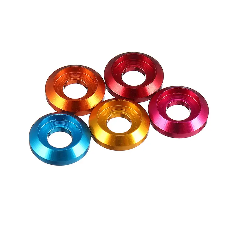 20 Pcs Uruav Hexagonal Washer Aluminum Alloy Multicolor For Rc Fpv Racing Drone 1