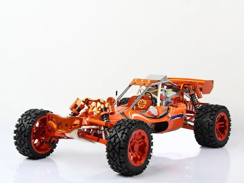 2013 30.5Cc Full Cnc Alloy Version Baja 5B Orange Color!!!! 1