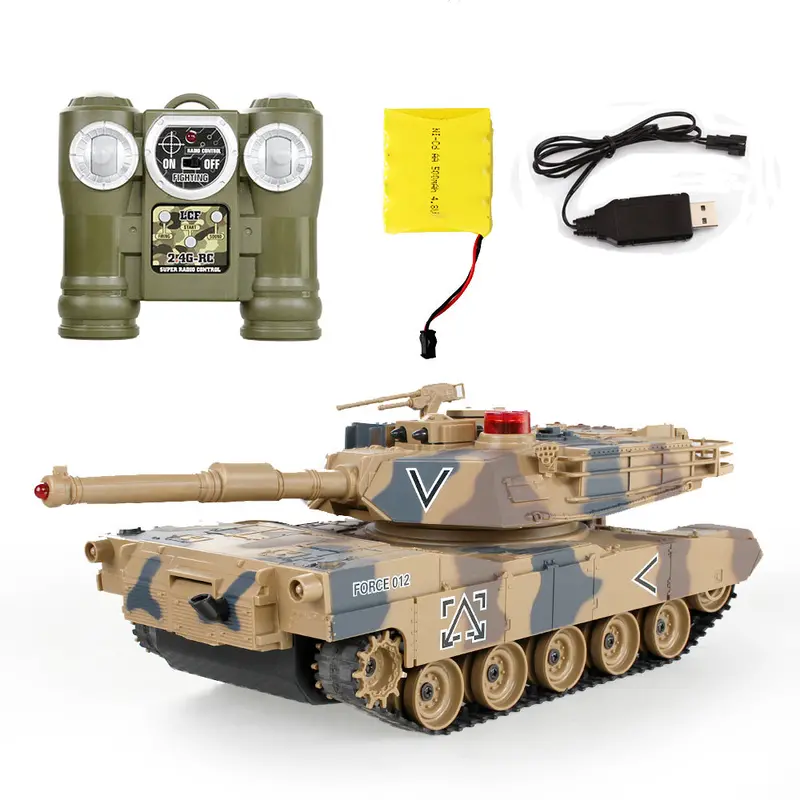 2016 Top Remote Control Tank Against Rc Tanks Parent-Child Against Infrared Remote Control With Turret Tank Model Battle Toy Car 1