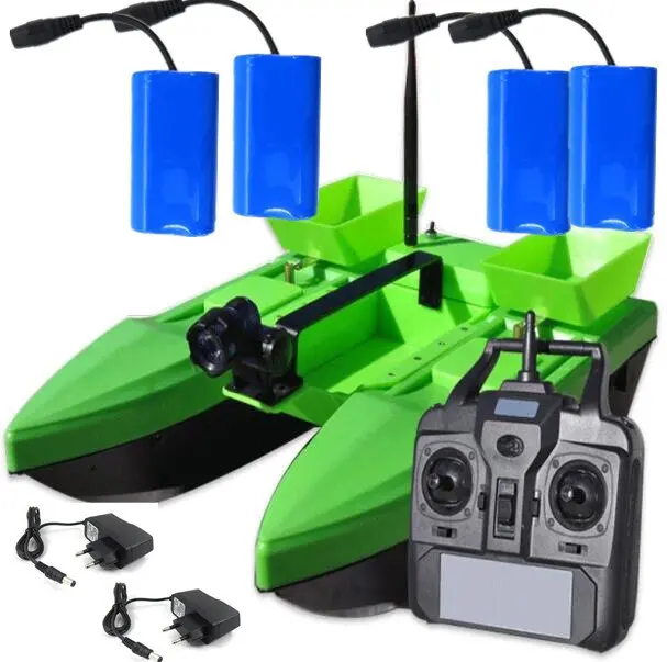 2018 New Large Intelligent Automatic Remote Control Dipping Boat 500M 2Kg 4 Level Wind Resistance Feeding Hook Rc Bait Ship Boat 2