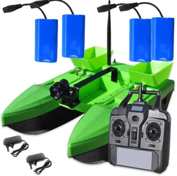 2018 New Large Intelligent Automatic Remote Control Dipping Boat 500M 2Kg 4 Level Wind Resistance Feeding Hook Rc Bait Ship Boat 6