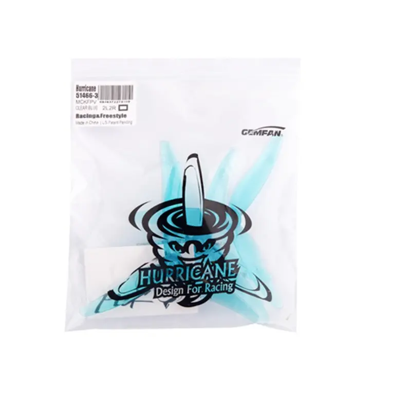 20Pcs/10Pairs Gemfan Hurricane 51466 Tri-Blade Propeller Props For 2306 2207 Motor Rc Fpv Multirotor 3 Blade Cw Ccw Propeller 6