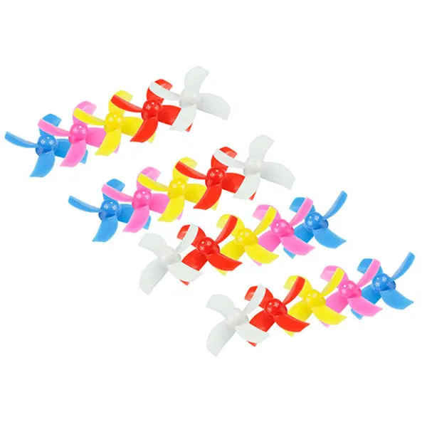 20Pcs 31Mm 4-Blade Propeller For Kingkong/Ldarc Tiny 6 6X Tiny Whoop Eachine E010 E010c E010s Blade Inductrix Rc Quadcopter 1