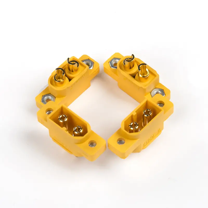 20Pcs Amass Xt60e-M Mountable Xt60 Male Plug For Fpv Racing Rc Drone Airplane Battery Cable 2