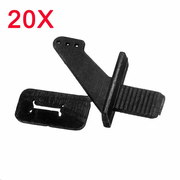 20Pcs Chuck Rudder Angle Screws Triangular Rudder Angle For Rc Airplane 1