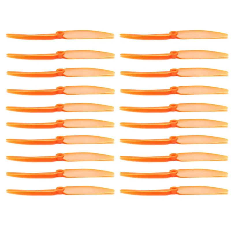 20Pcs Gemfan 5030 5X3 Abs Direct Drive Orange Propeller Blade For Rc Airplane 1