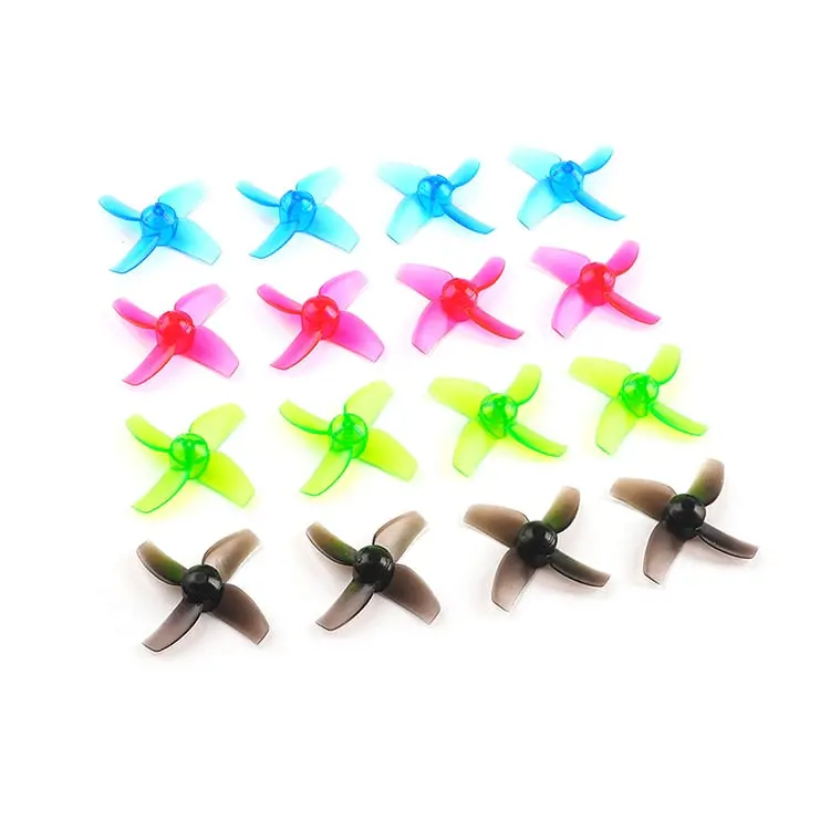 20Pcs Happymodel Mobula7 Part 40Mm 1.0Mm Hole 4 Blade Propeller For 0603 0703 0802 Motor Frame Spare Part Accessories 1